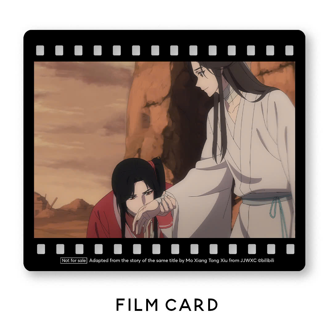 thiên quan tứ phúc - bản hoạt hình - tập 4 - bản đặc biệt - tặng kèm postcard + clear file + card film + móc khóa tua rua - Ảnh 6
