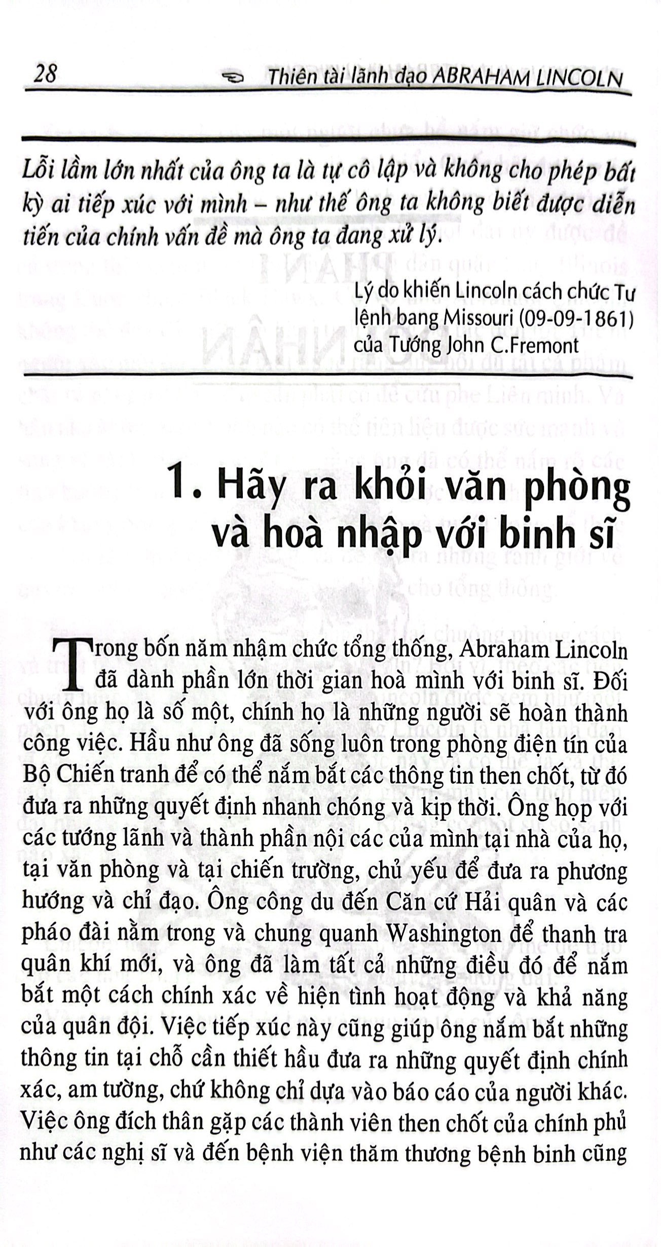 thiên tài lãnh đạo abraham linclon: chiến lược chỉ huy trong khó khăn (tái bản 2024) - Ảnh 3