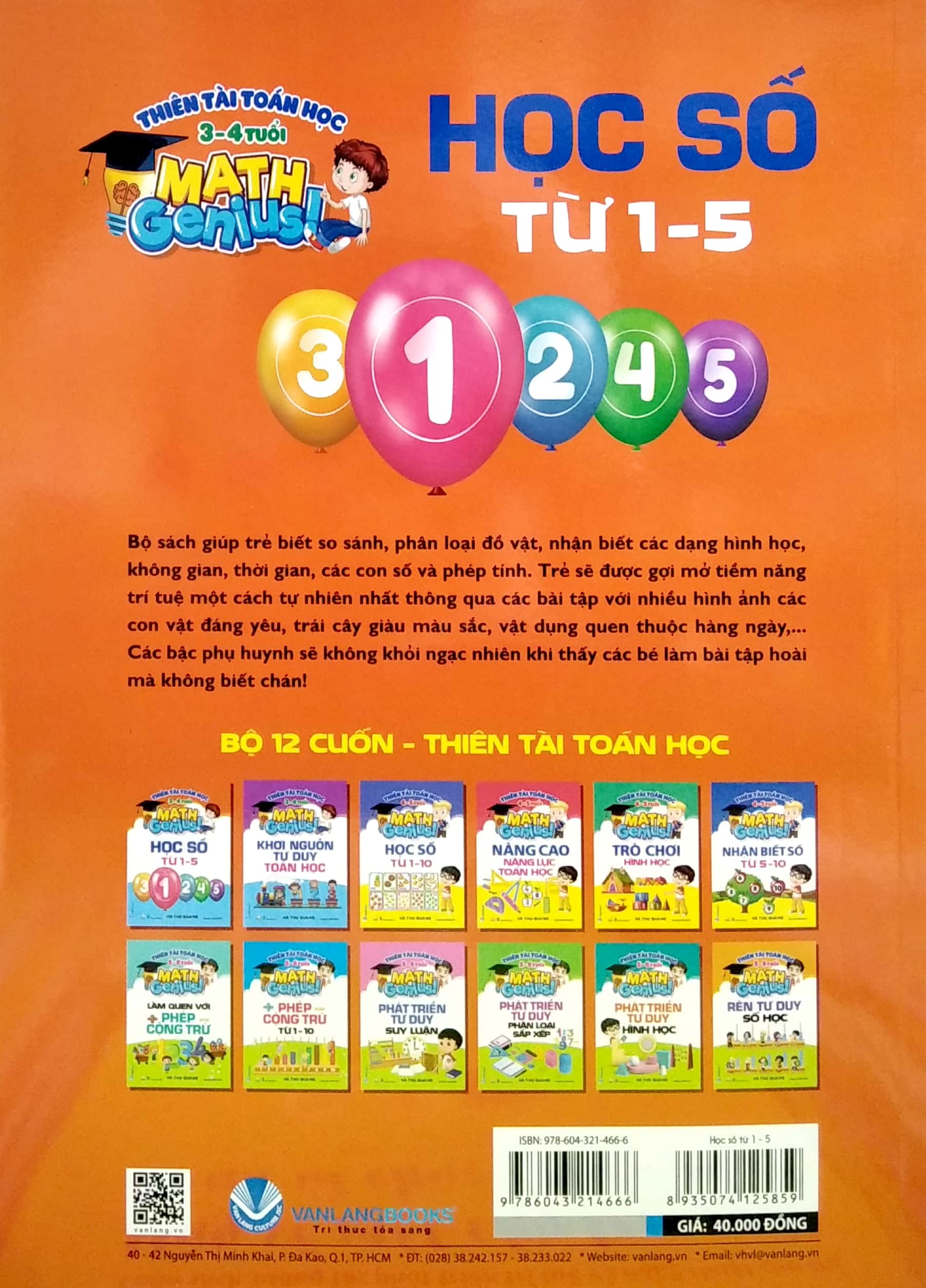 thiên tài toán học (3 - 4 tuổi) - học số từ 1-5 - Ảnh 6