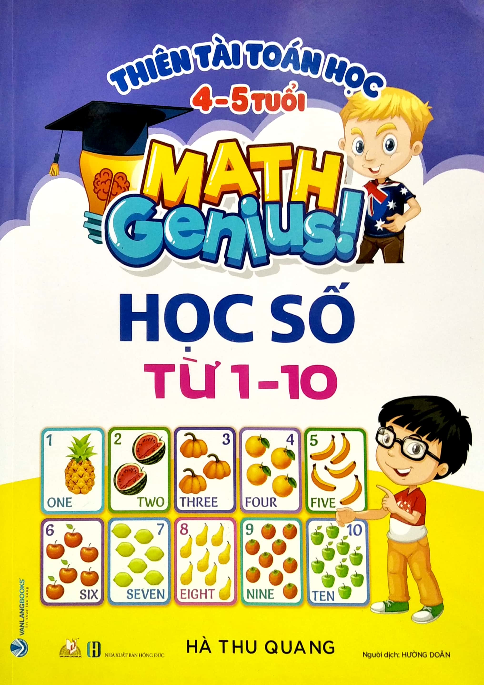 thiên tài toán học (4 - 5 tuổi) - học số từ 1-10 - Ảnh 2