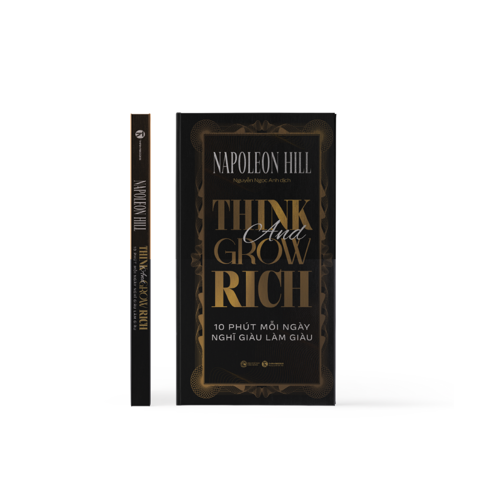 think and grow rich - 10 phút mỗi ngày nghĩ giàu làm giàu - bìa cứng - Ảnh 3