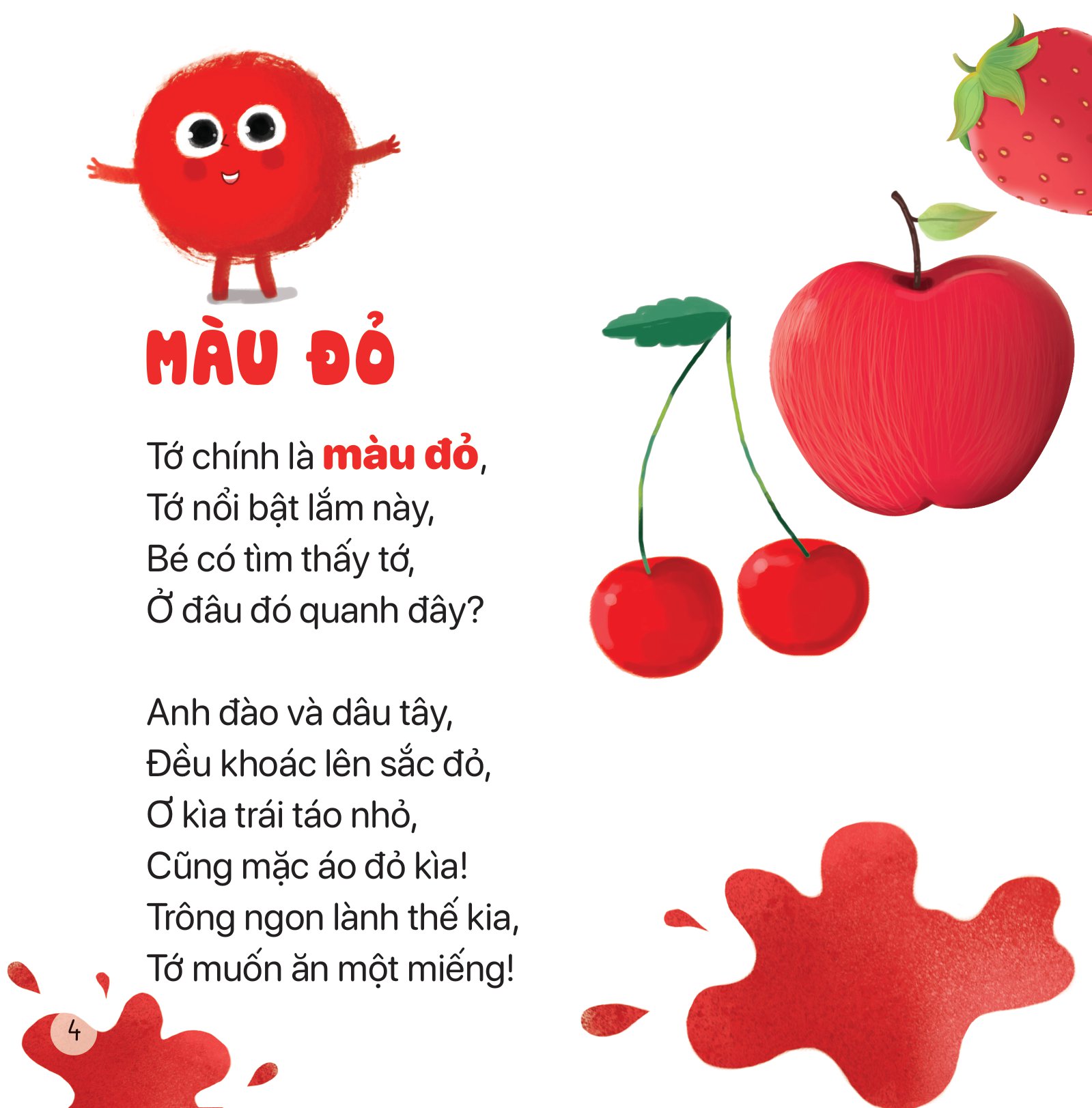 thơ hay cho bé - học về màu sắc - Ảnh 11