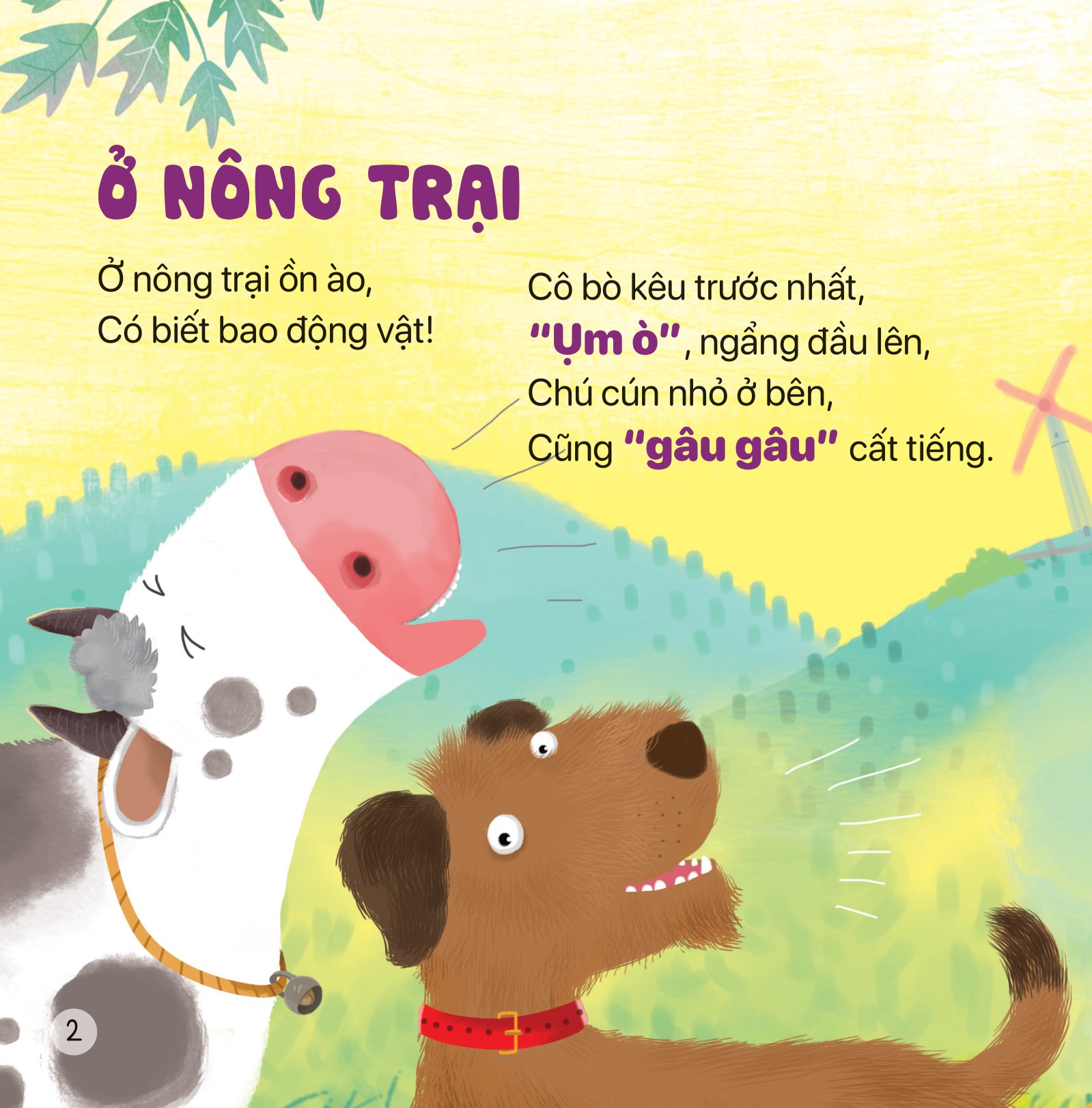 thơ hay cho bé - học về nông trại - Ảnh 3