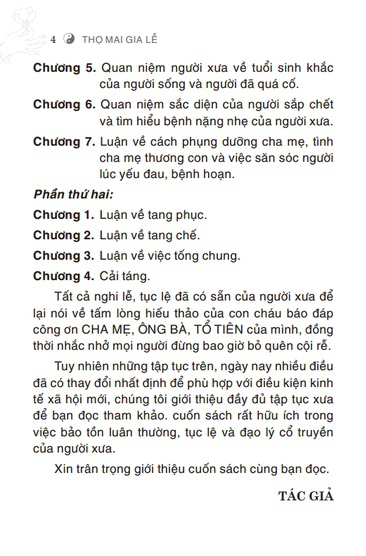 thọ mai gia lễ (tái bản 2022) - Ảnh 8