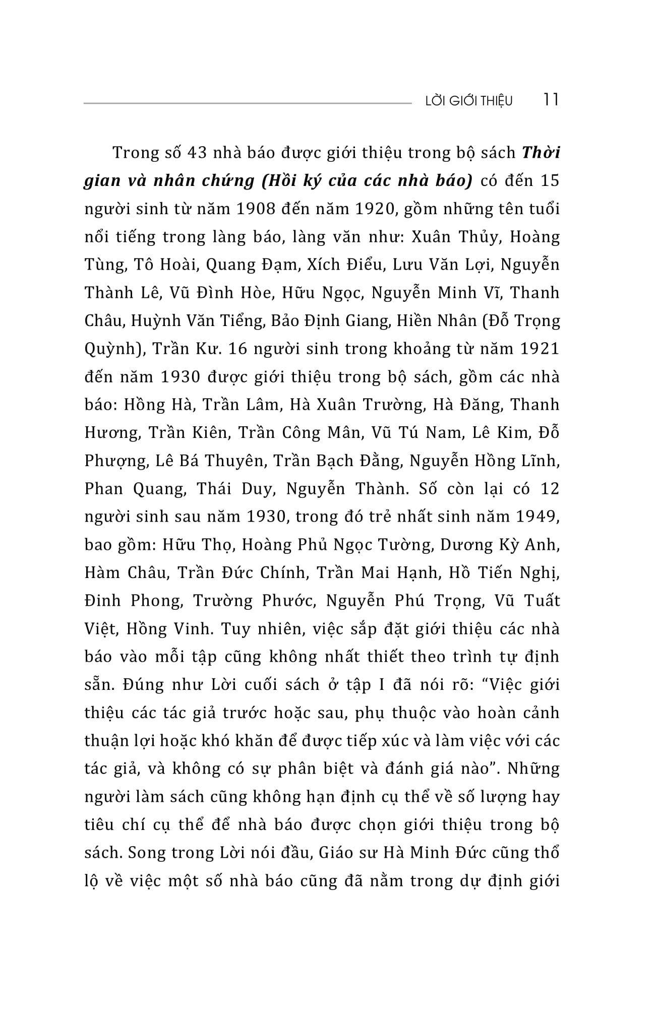 thời gian và nhân chứng - hồi ký của các nhà báo - tập ii - Ảnh 12