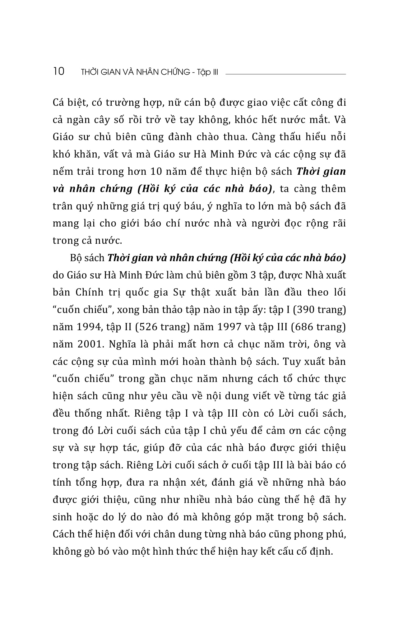 thời gian và nhân chứng - hồi ký của các nhà báo - tập iii - Ảnh 11