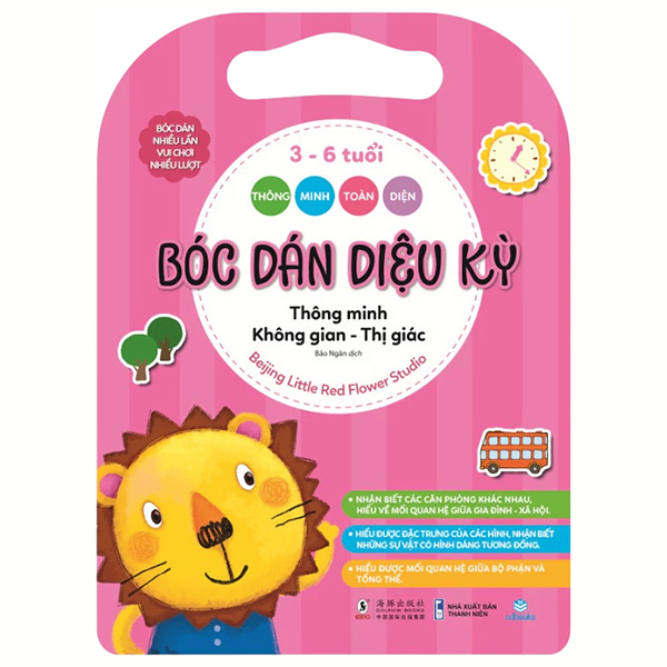 Thong Minh Toan Dien - Boc Dan Dieu Ky - 3-6 Tuoi - Thong Minh Khong Gian-Thi Giac