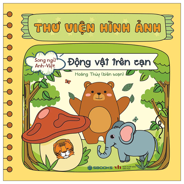 Thu Vien Hinh Anh - Dong Vat Tren Can - Song Ngu Anh-Viet - Bia Cung