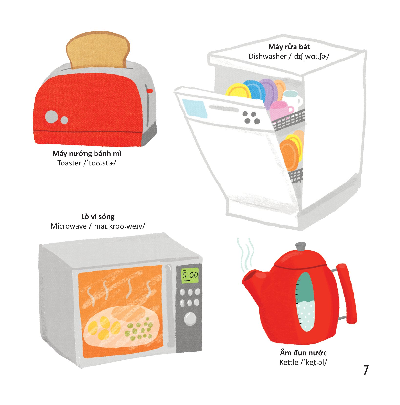 thư viện từ vựng đầu đời cho bé - ở nhà - at home! - Ảnh 8