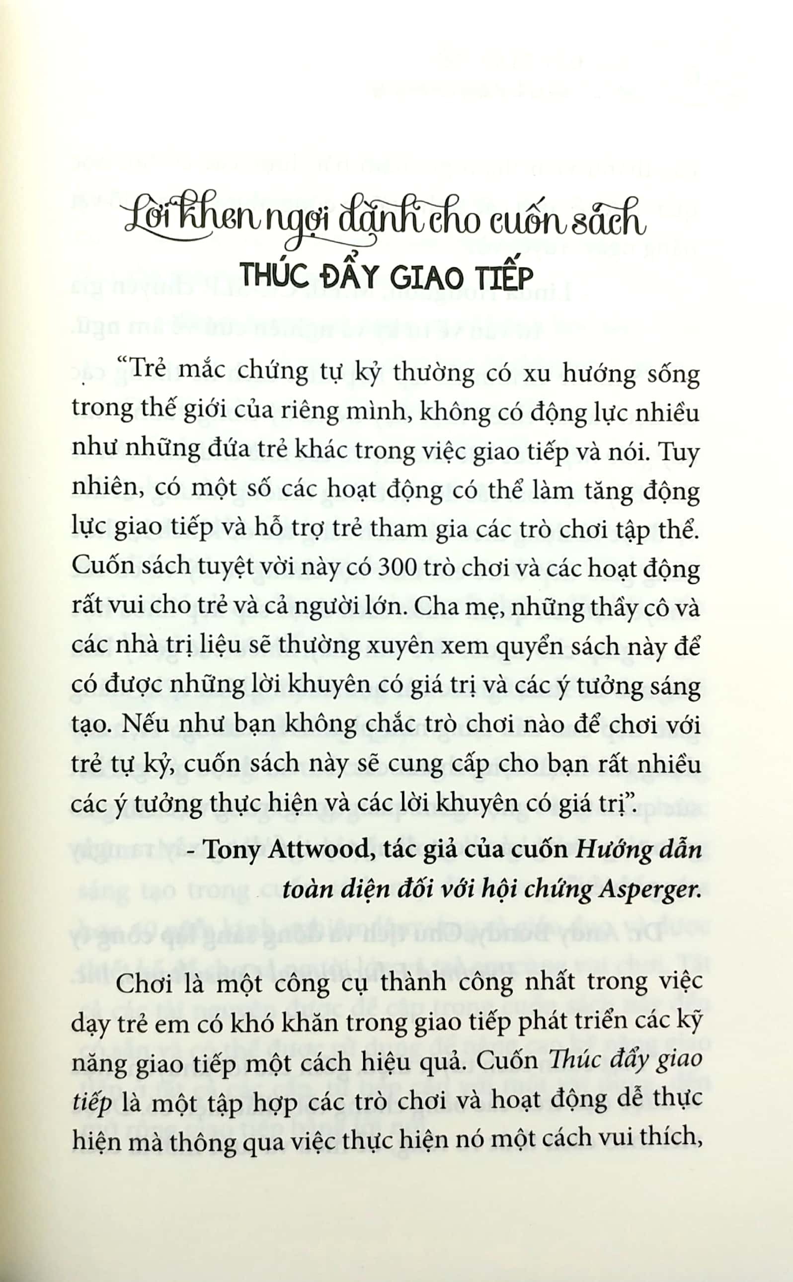 thúc đẩy giao tiếp - 300 trò chơi và các hoạt động cho trẻ tự kỷ (tái bản 2024) - Ảnh 3