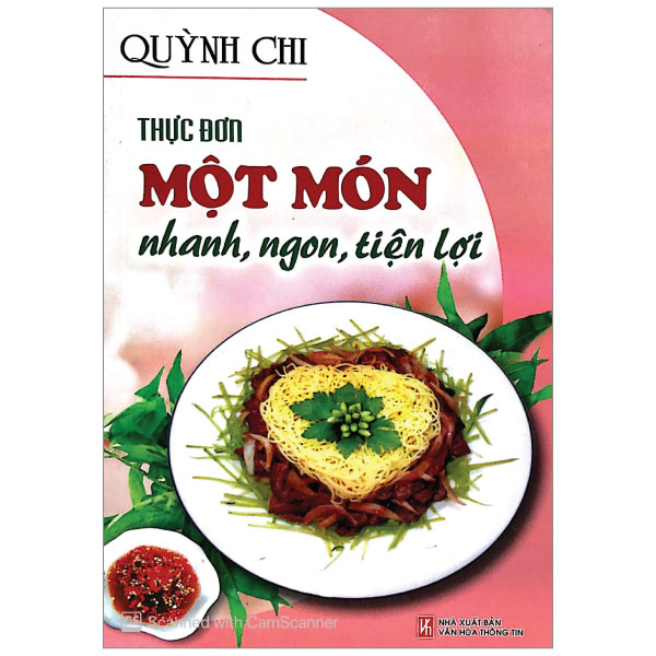 thực đơn một món nhanh, ngon, tiện lợi