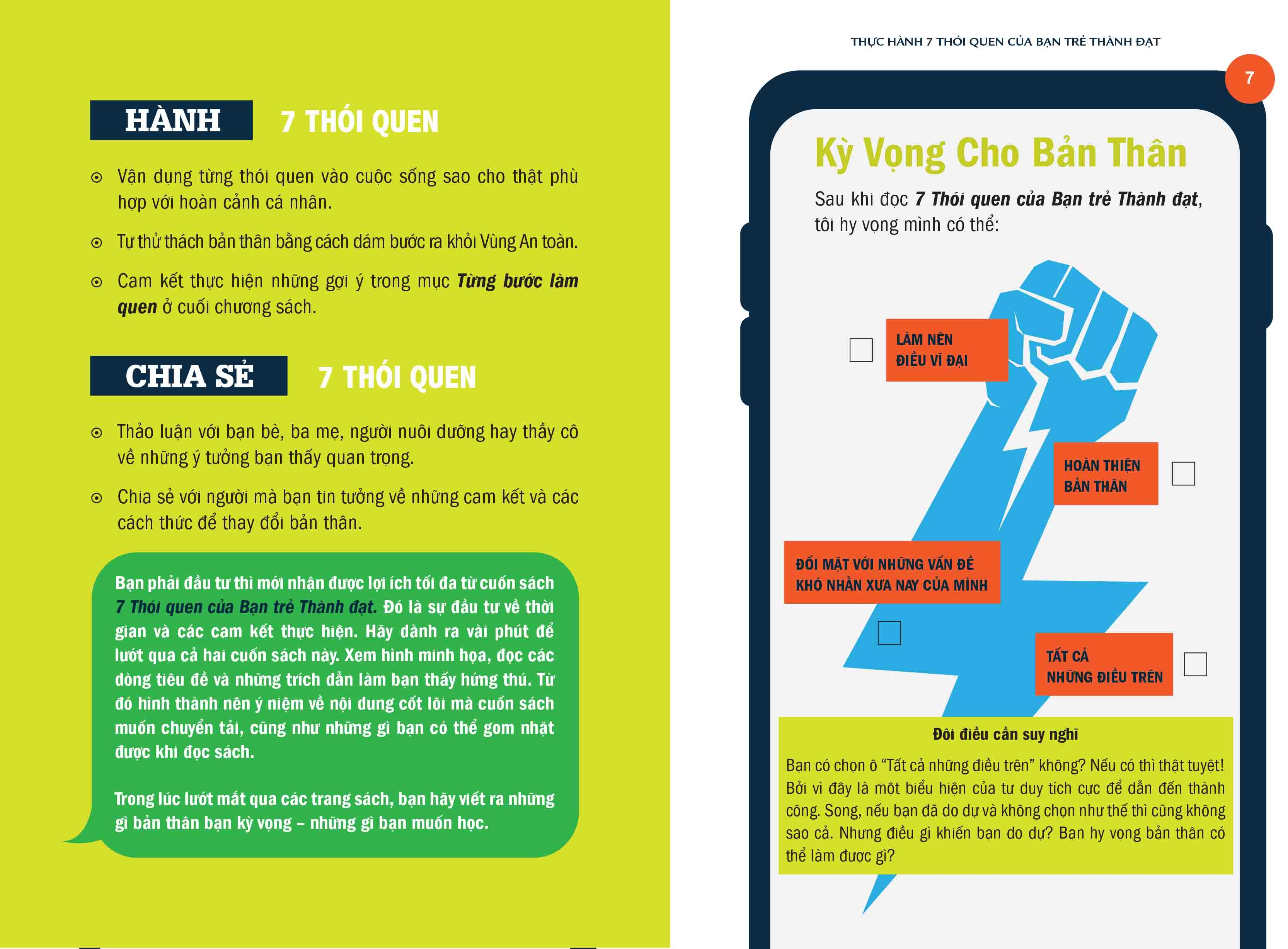 thực hành 7 thói quen của bạn trẻ thành đạt - Ảnh 3