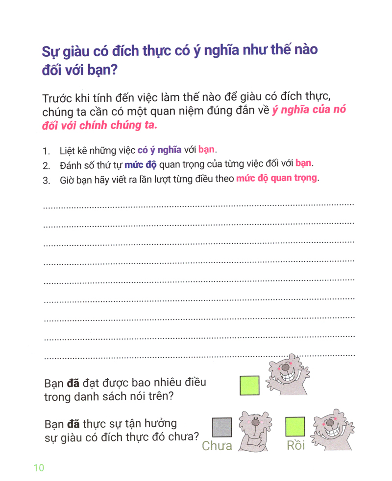 thực hành tư duy tích cực: all about true wealth - sự giàu có đích thực (tái bản 2019) - Ảnh 8