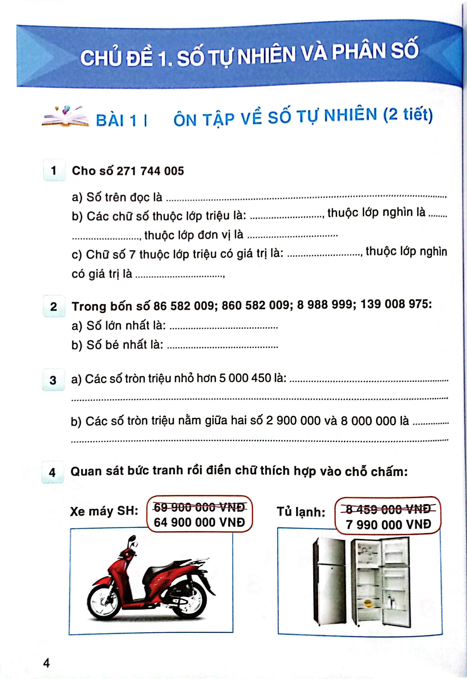thực hành và phát triển năng lực toán 5 - tập 1 (biên soạn theo chương trình gdpt 2018) - Ảnh 5