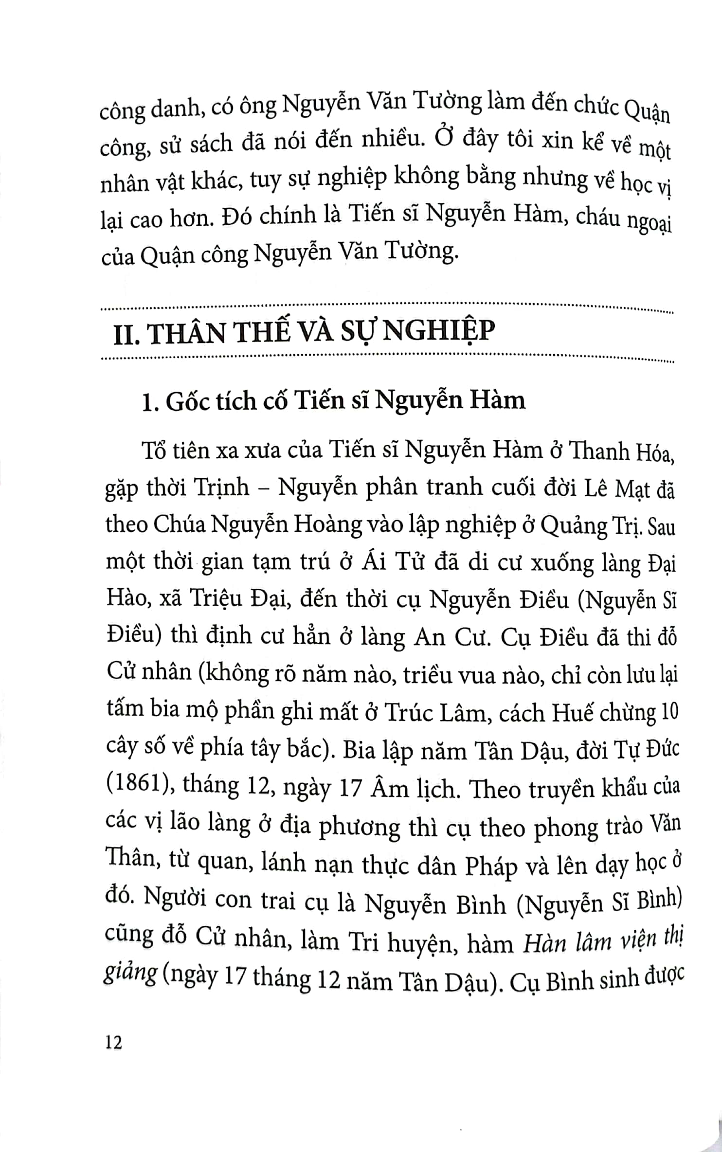 tiến sĩ nguyễn hàm - thời thế, thân thế và gia đình - Ảnh 9