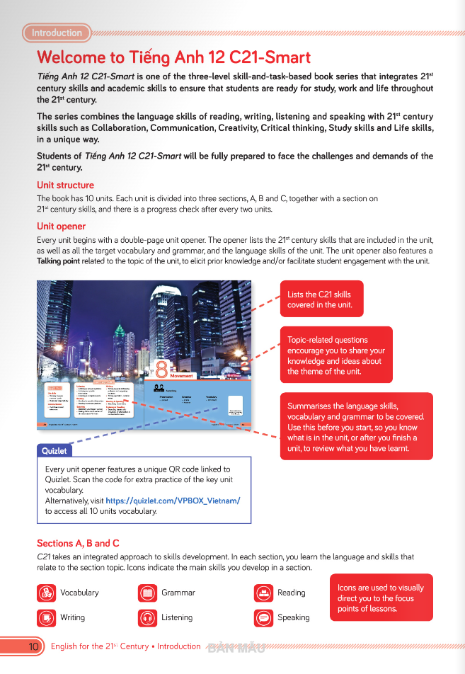 Tiếng Anh 12 - C21 Smart - Course Book (2024) - Ảnh 10