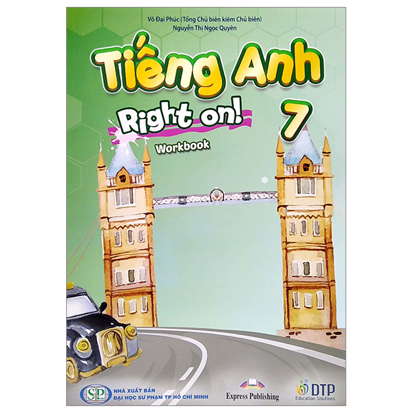 tiếng anh 7 - right on - workbook (sách bài tập)