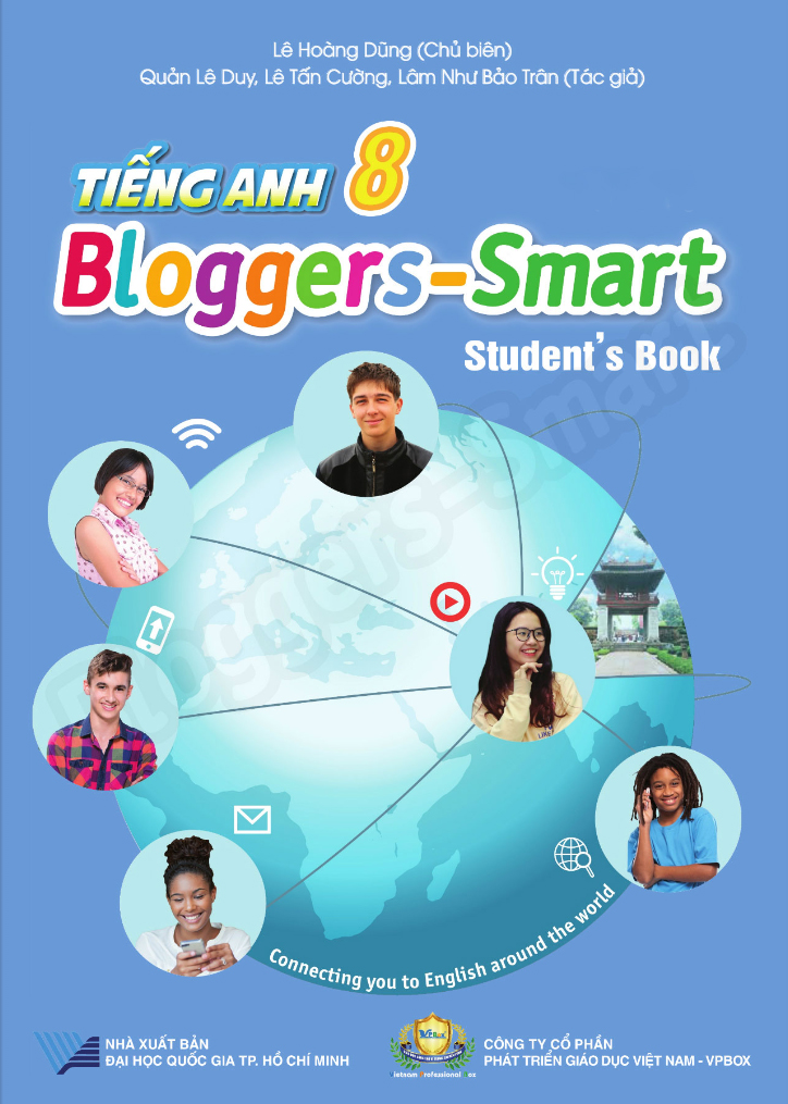 tiếng anh 8 bloggers - smart - student's book - Ảnh 3