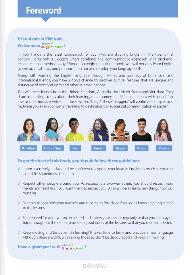 tiếng anh 9 bloggers - smart - student's book (2024) - Ảnh 4