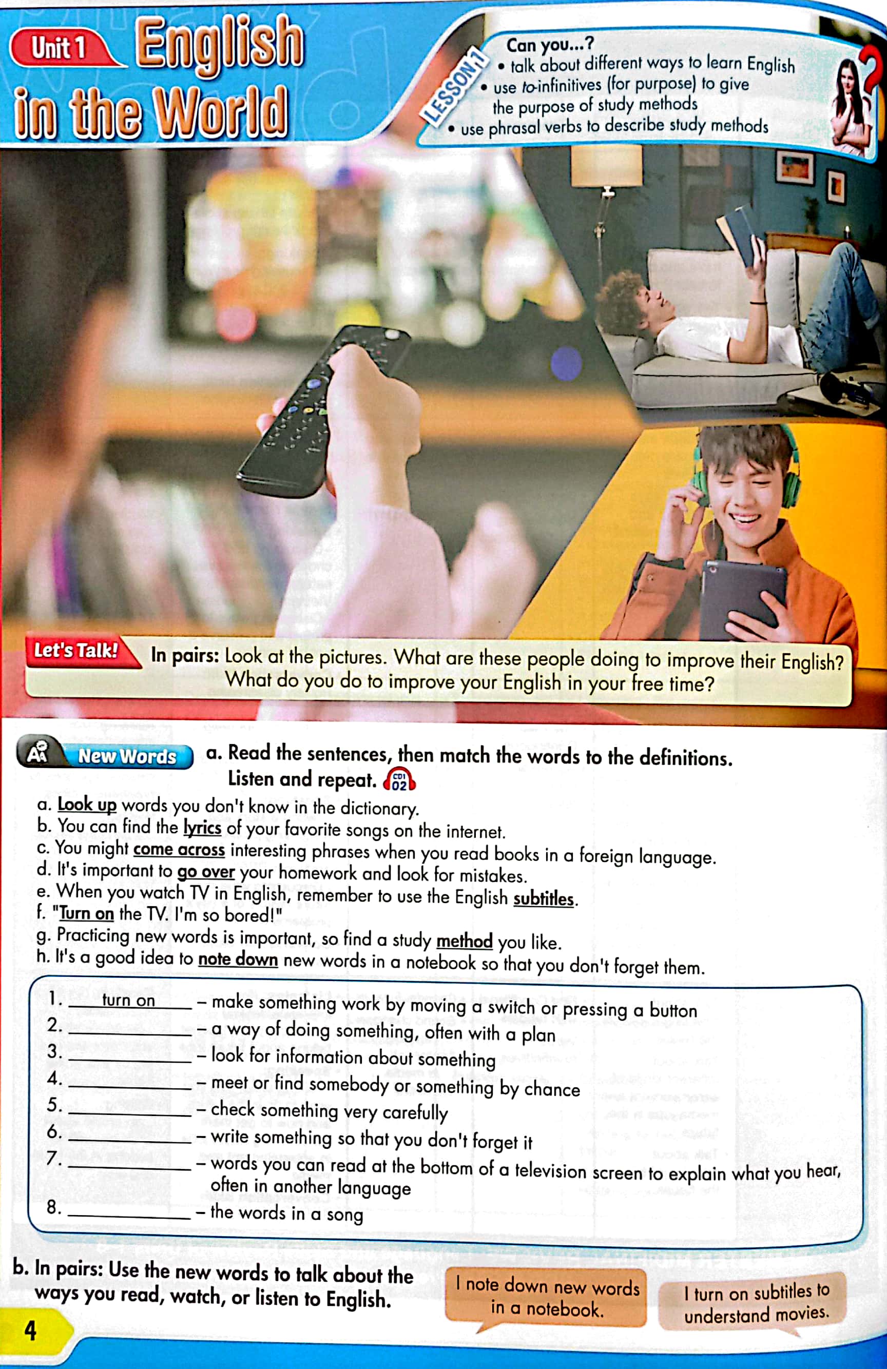 tiếng anh 9 i-learn smart world - student's book (chuẩn) - Ảnh 4