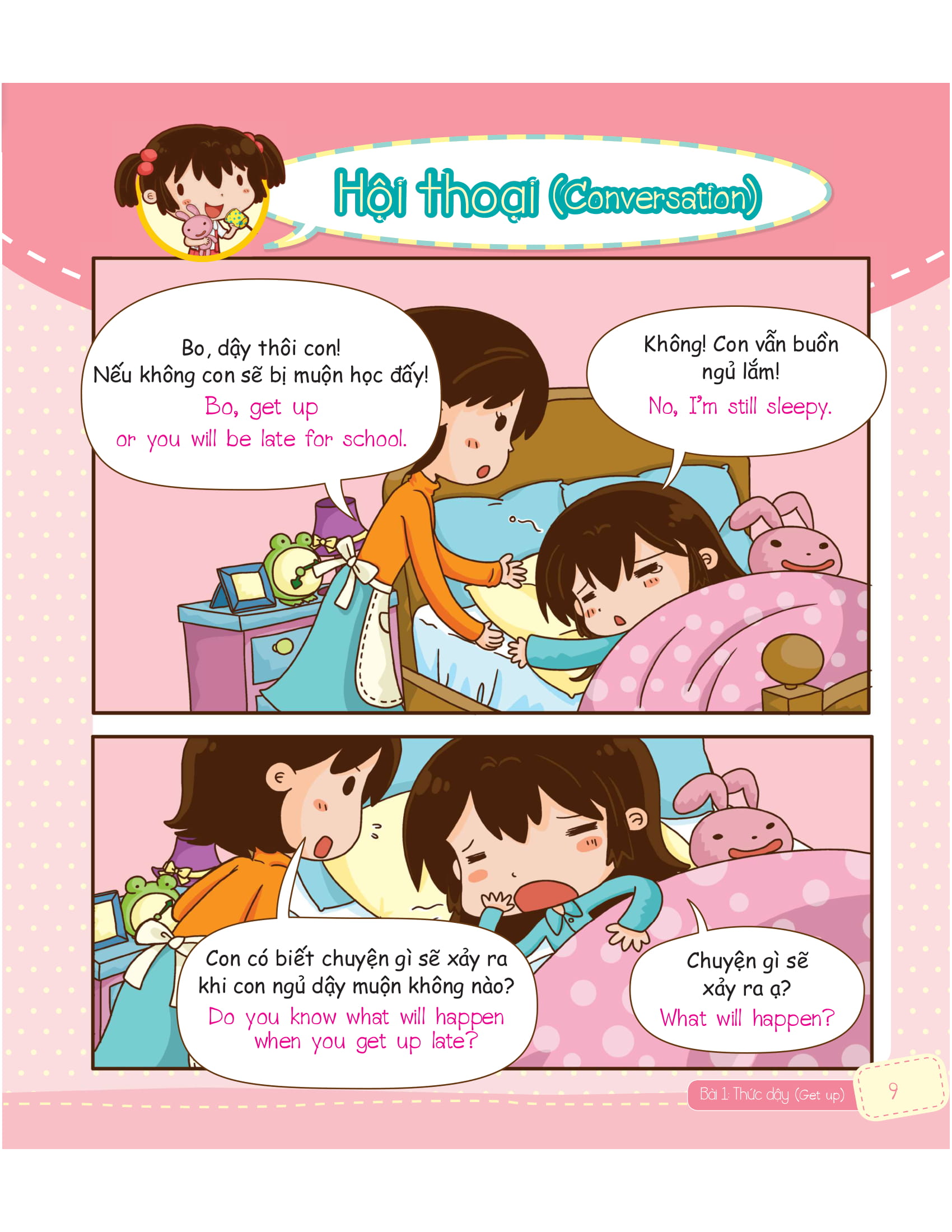 tiếng anh giao tiếp cho trẻ em - daily routines - nếp sinh hoạt hằng ngày - Ảnh 15
