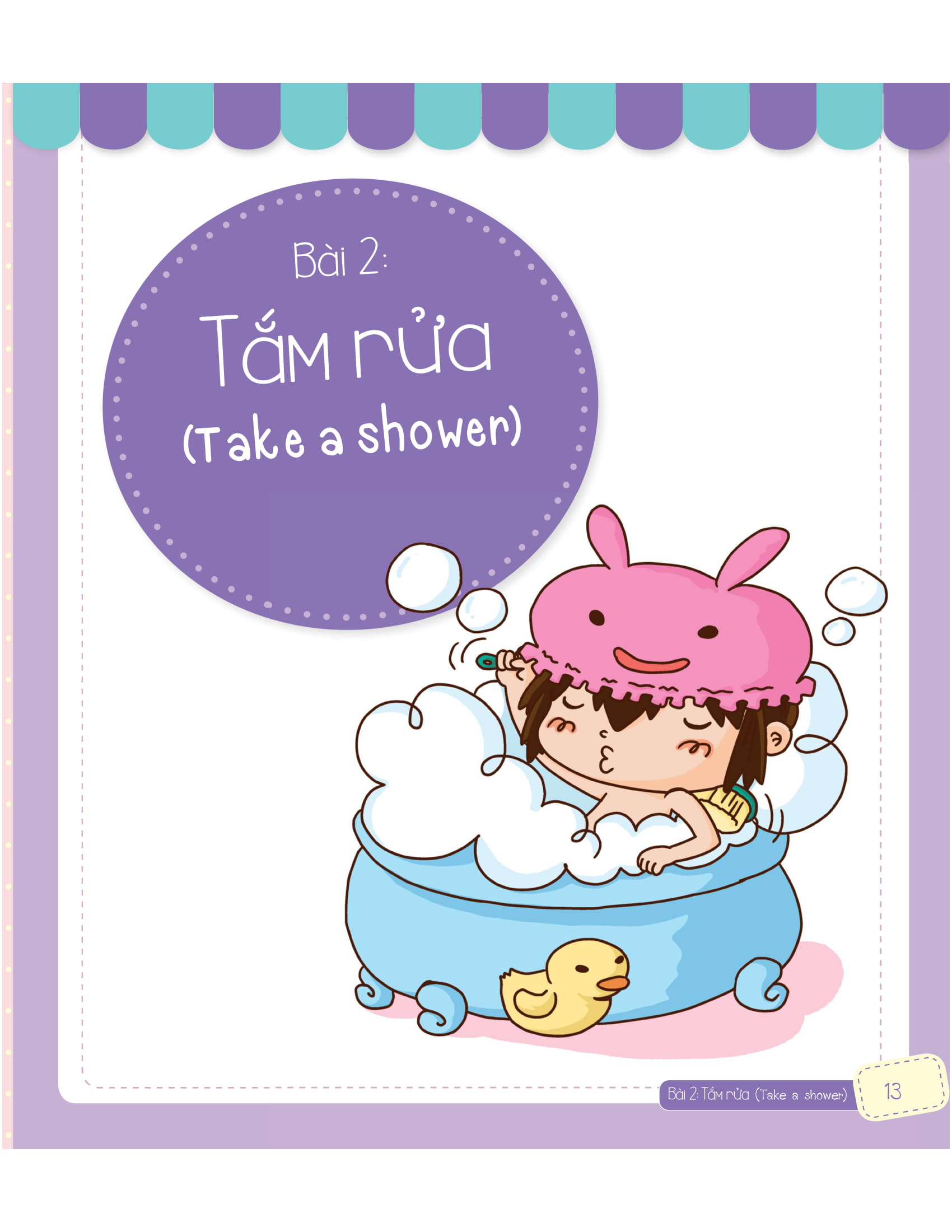 tiếng anh giao tiếp cho trẻ em - daily routines - nếp sinh hoạt hằng ngày - Ảnh 22