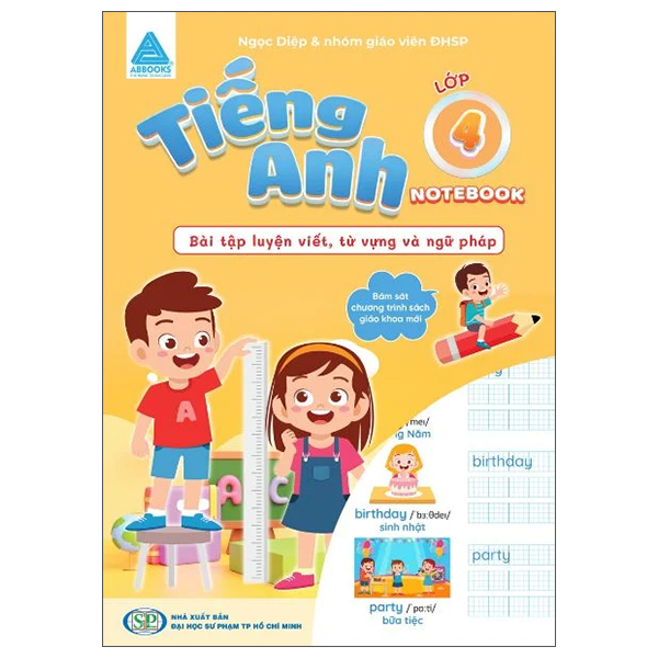 Tiếng Anh Lớp 3 - Notebook - Bài Tập Luyện Viết, Từ Vựng Và Ngữ Pháp - Ảnh 13