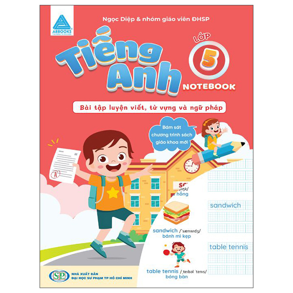 Tiếng Anh Lớp 3 - Notebook - Bài Tập Luyện Viết, Từ Vựng Và Ngữ Pháp - Ảnh 14