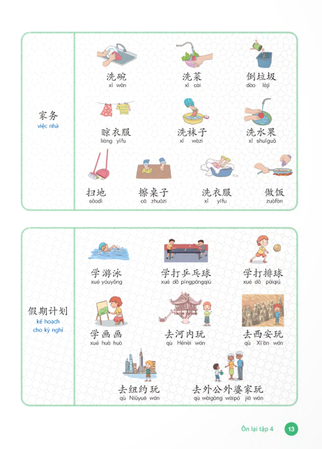tiếng trung dành cho học sinh tiểu học - tập 5 - Ảnh 9