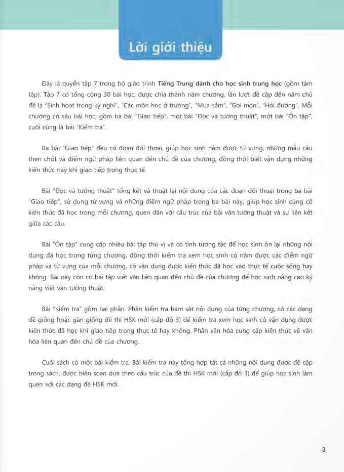 tiếng trung dành cho học sinh trung học - tập 7 - Ảnh 3