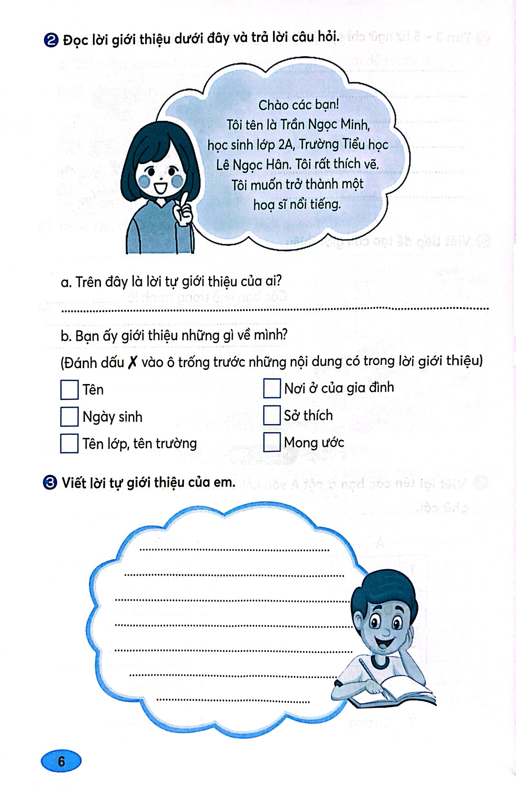 tiếng việt 2 - tập 1 (kết nối) (dành cho buổi học thứ hai) - Ảnh 7