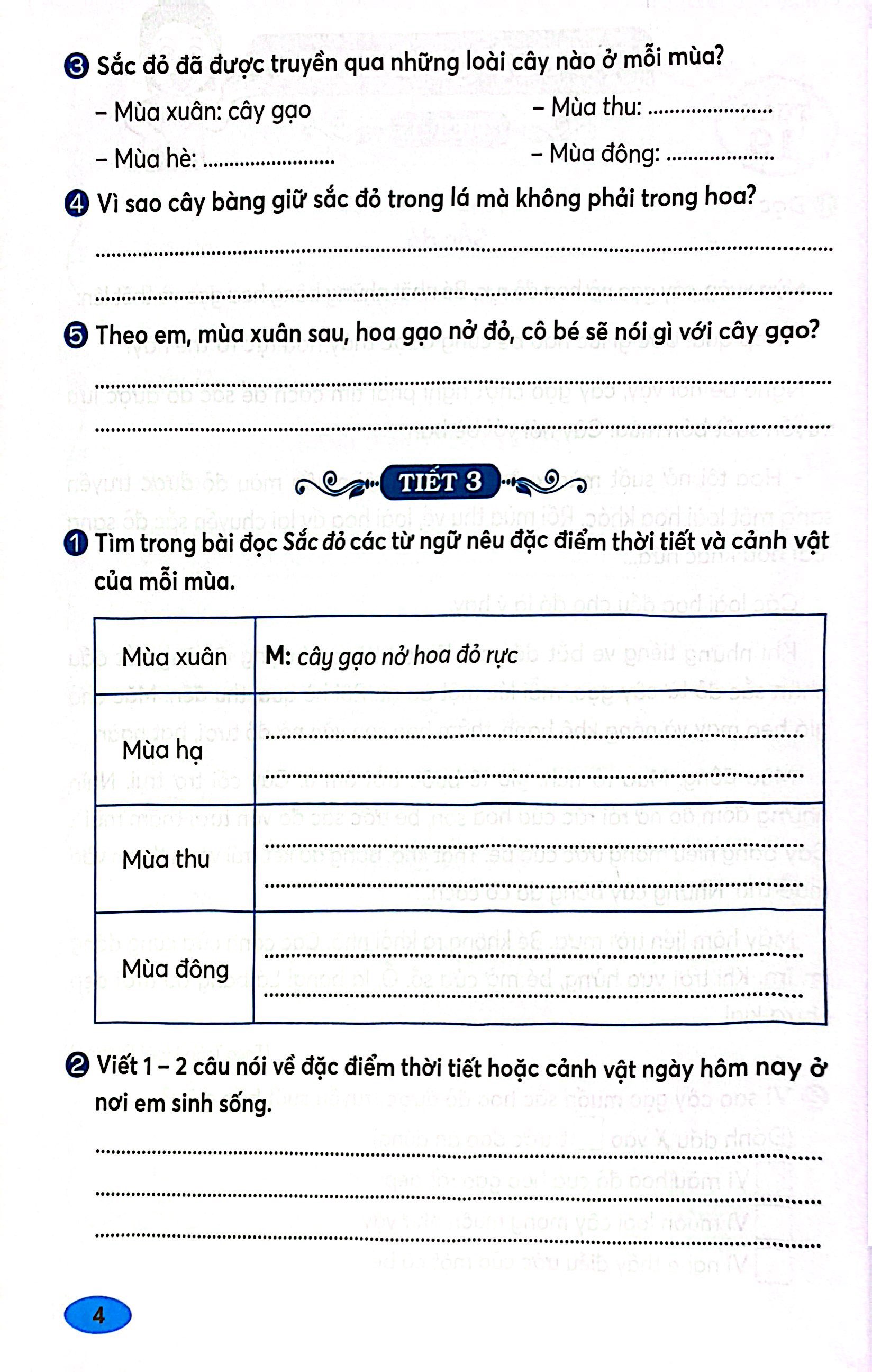 tiếng việt 2 - tập 2 (kết nối) (dành cho buổi học thứ hai) - Ảnh 5