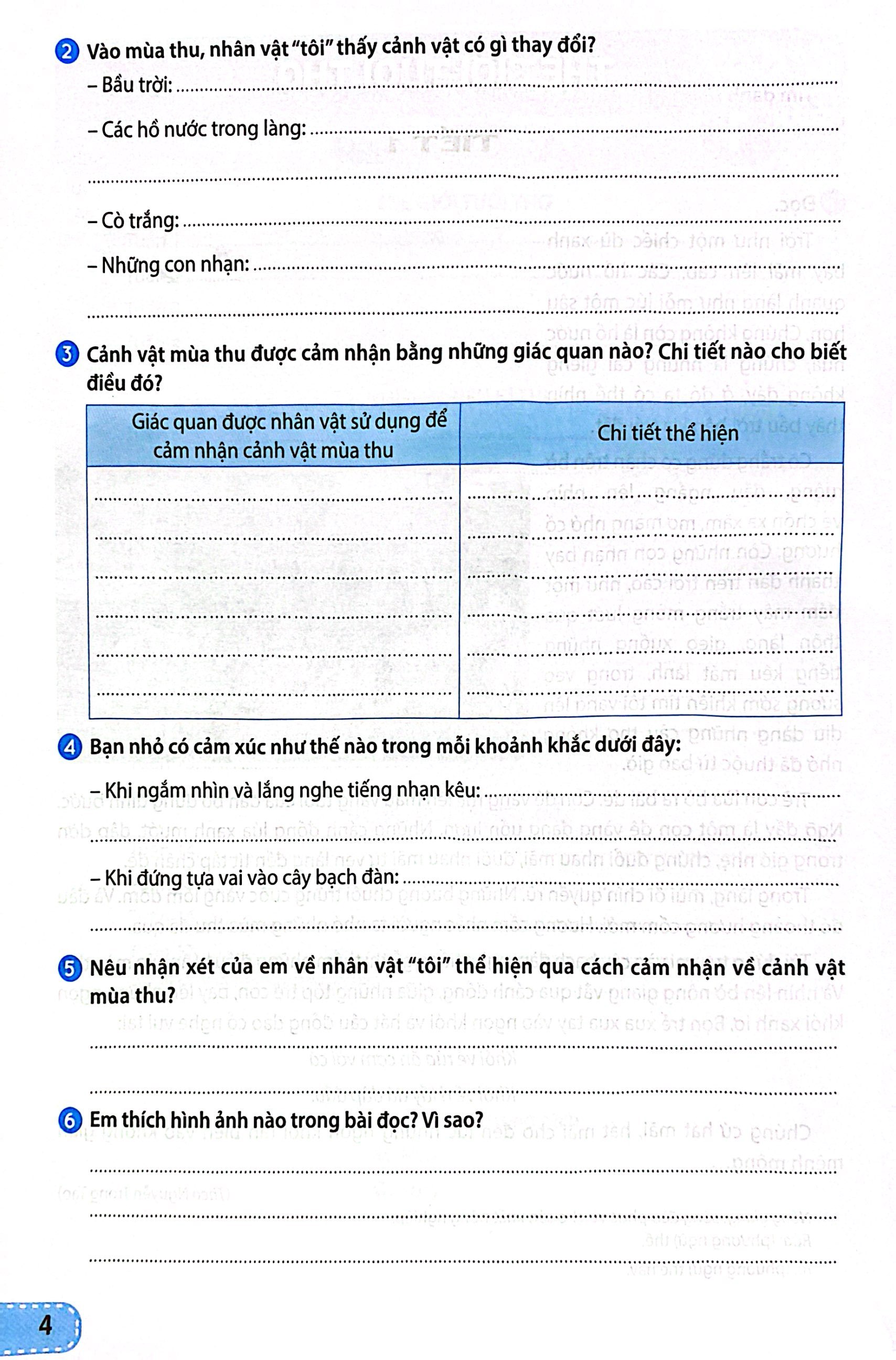 tiếng việt 5 - tập 1 (kết nối) (dành cho buổi học thứ hai) - Ảnh 5