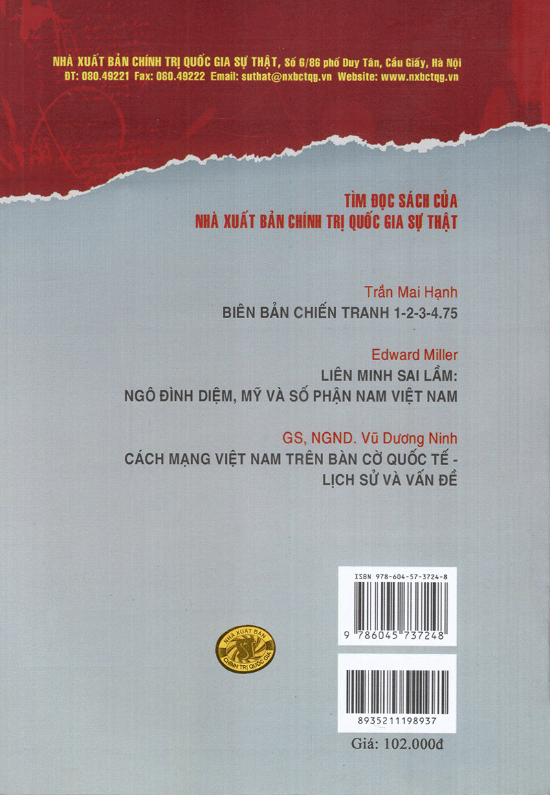tiếp xúc bí mật việt nam - hoa kỳ trước hội nghị pari (tái bản 2023) - Ảnh 16