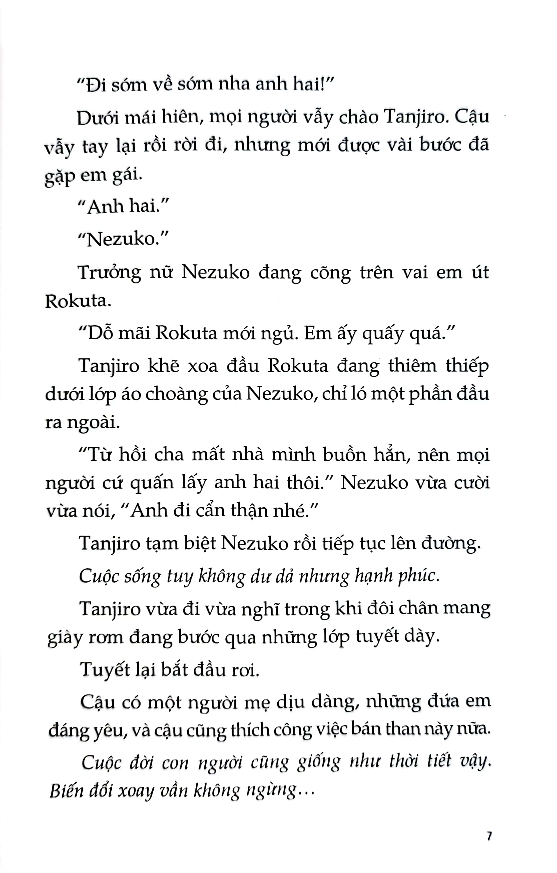 tiểu thuyết chuyển thể - thanh gươm diệt quỷ - tanjiro và nezuko - khởi đầu của định mệnh - Ảnh 6