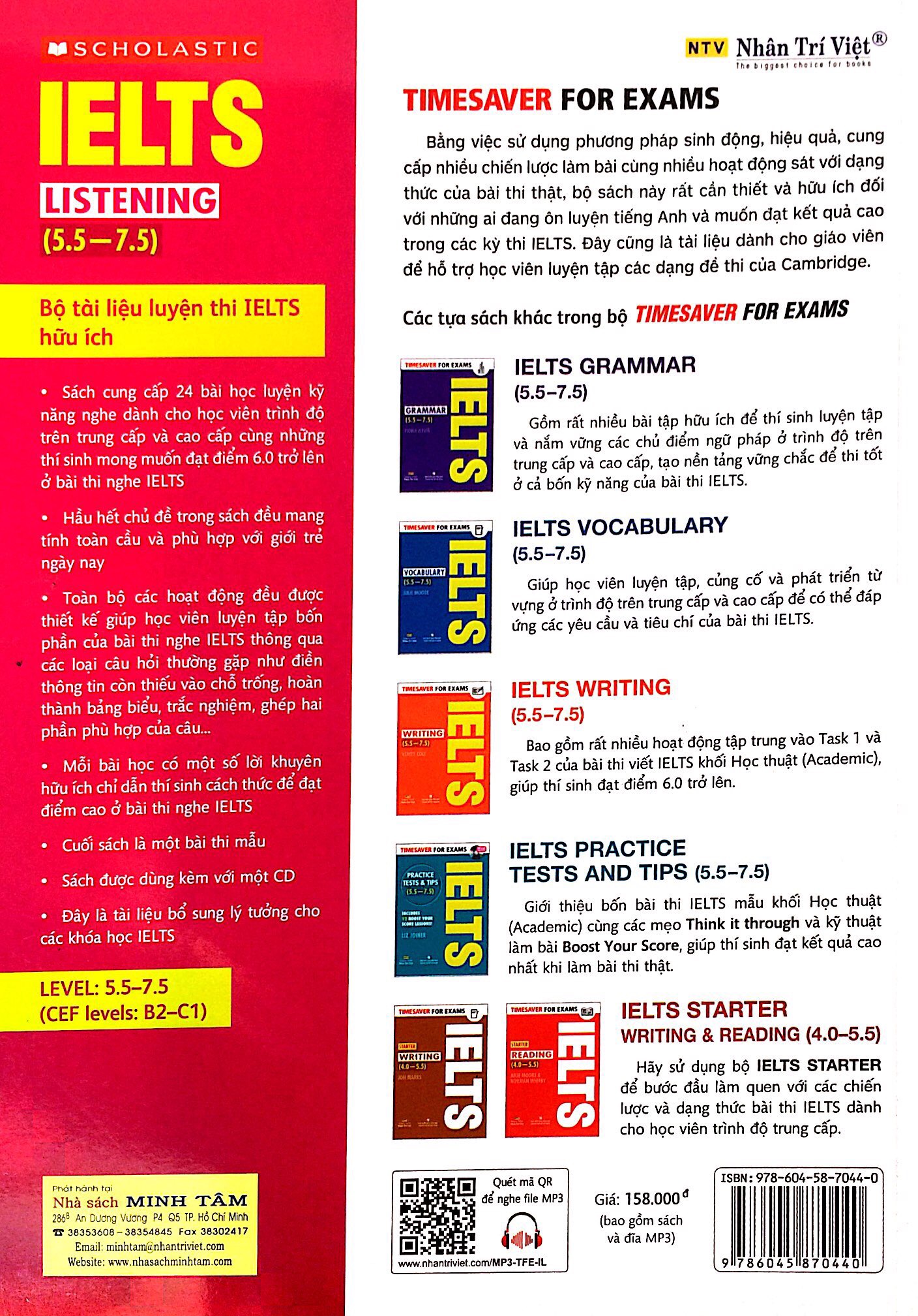 timesaver for exams - ielts listening 5.5 - 7.5 - Ảnh 10