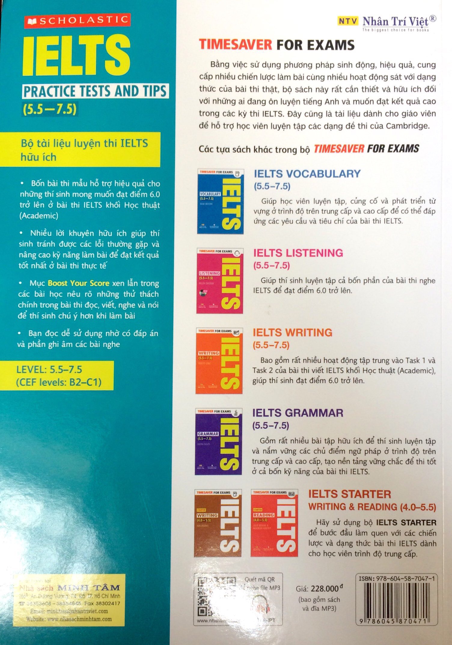 timesaver for exams - ielts practice tests & tips 5.5 - 7.5 - Ảnh 9
