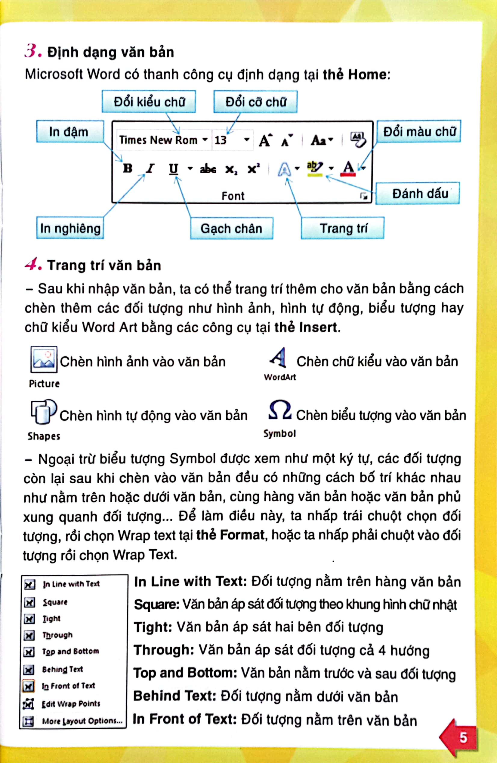 tin học lớp 4 - tập 1 - Ảnh 5