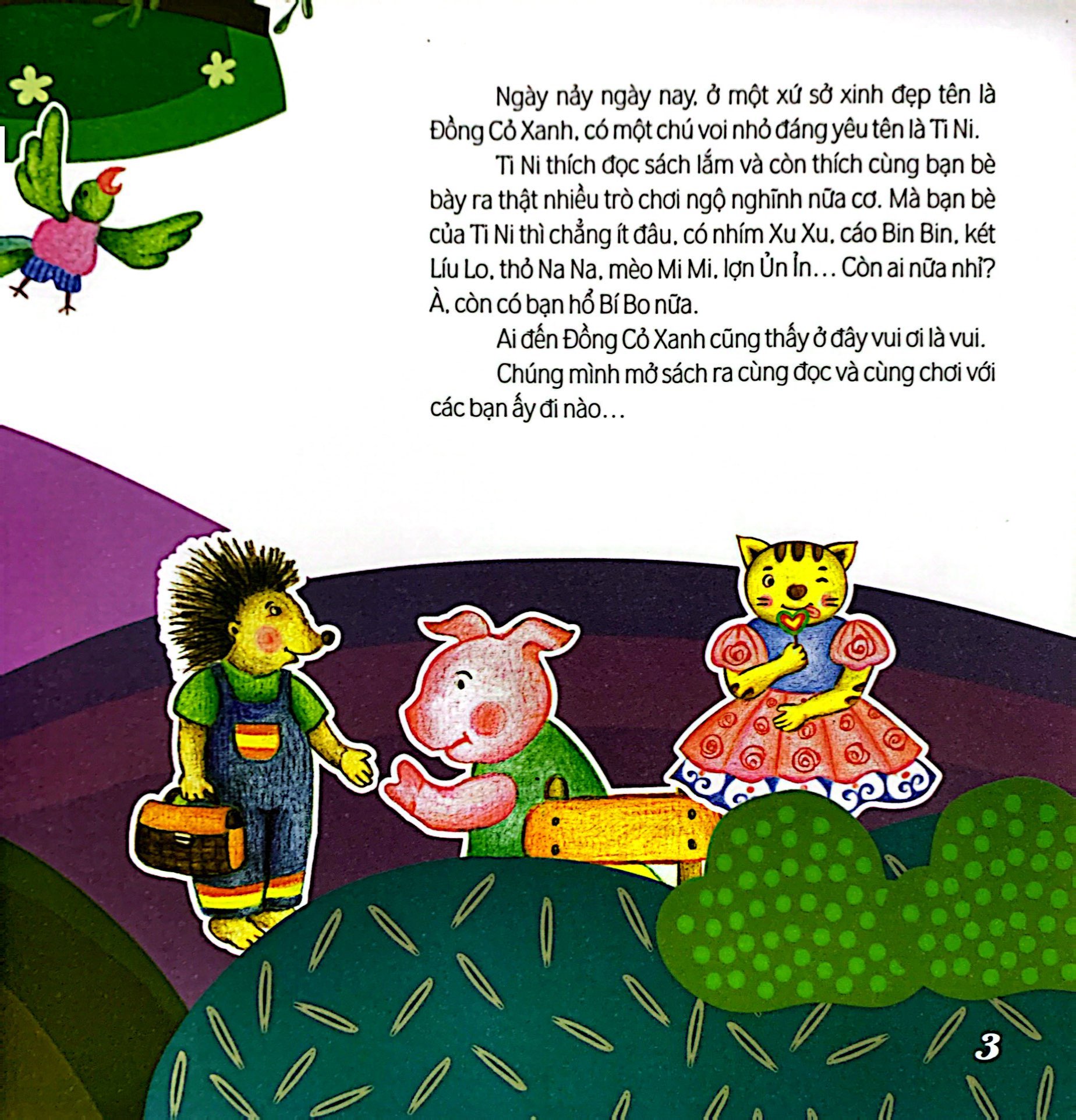 tini và các bạn - ti ni tập bay - Ảnh 4