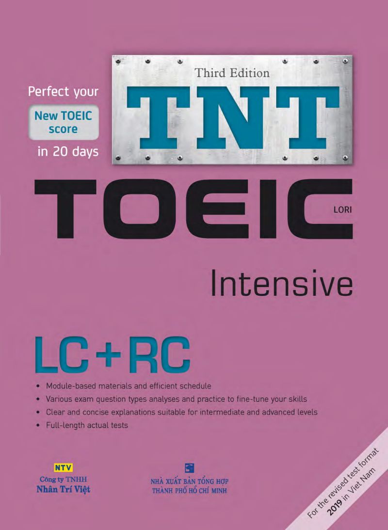 tnt toeic intensive (third edition) - Ảnh 2