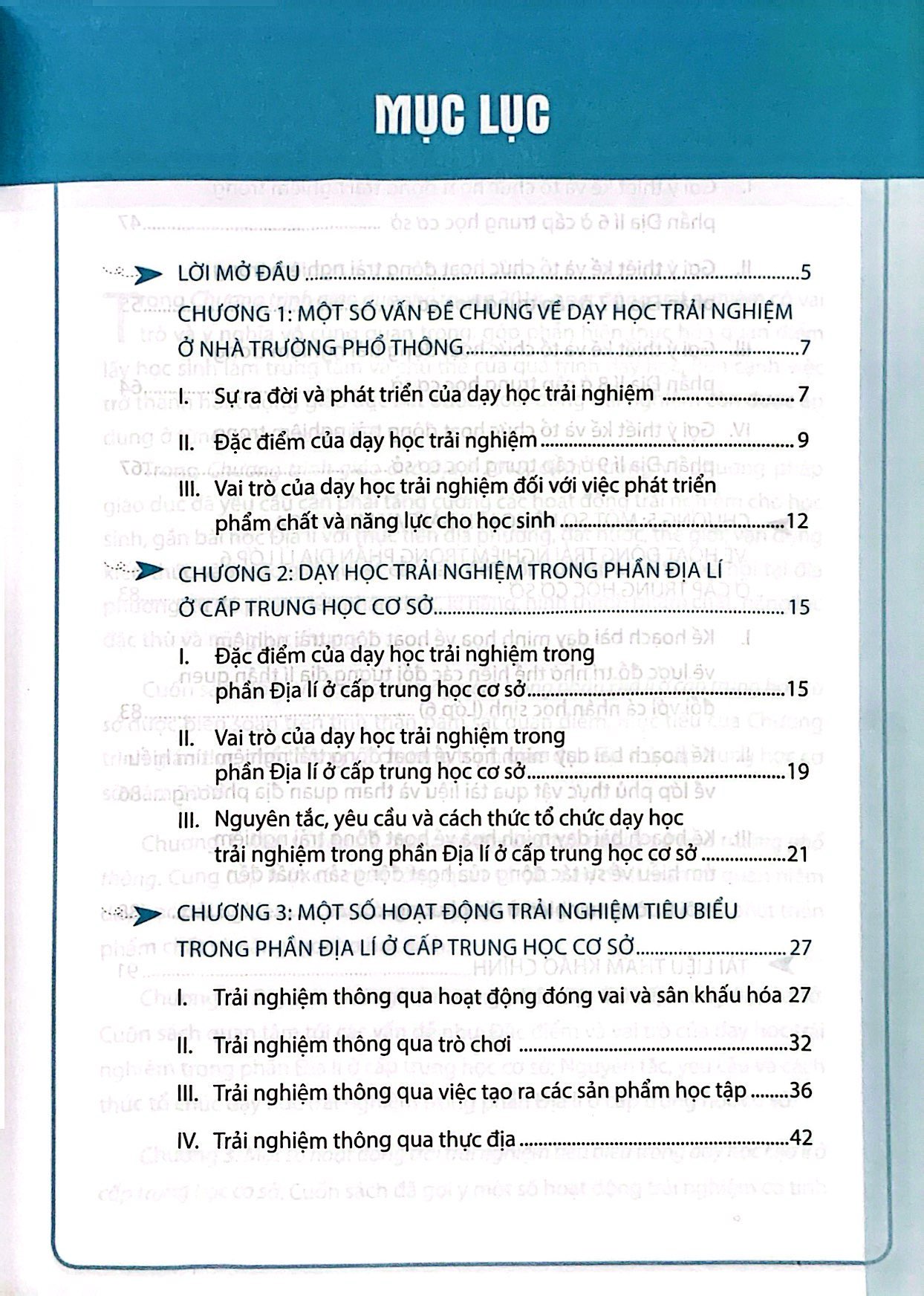 tổ chức dạy học trải nghiệm trong môn lịch sử và địa lí thcs - phần địa lí - Ảnh 3
