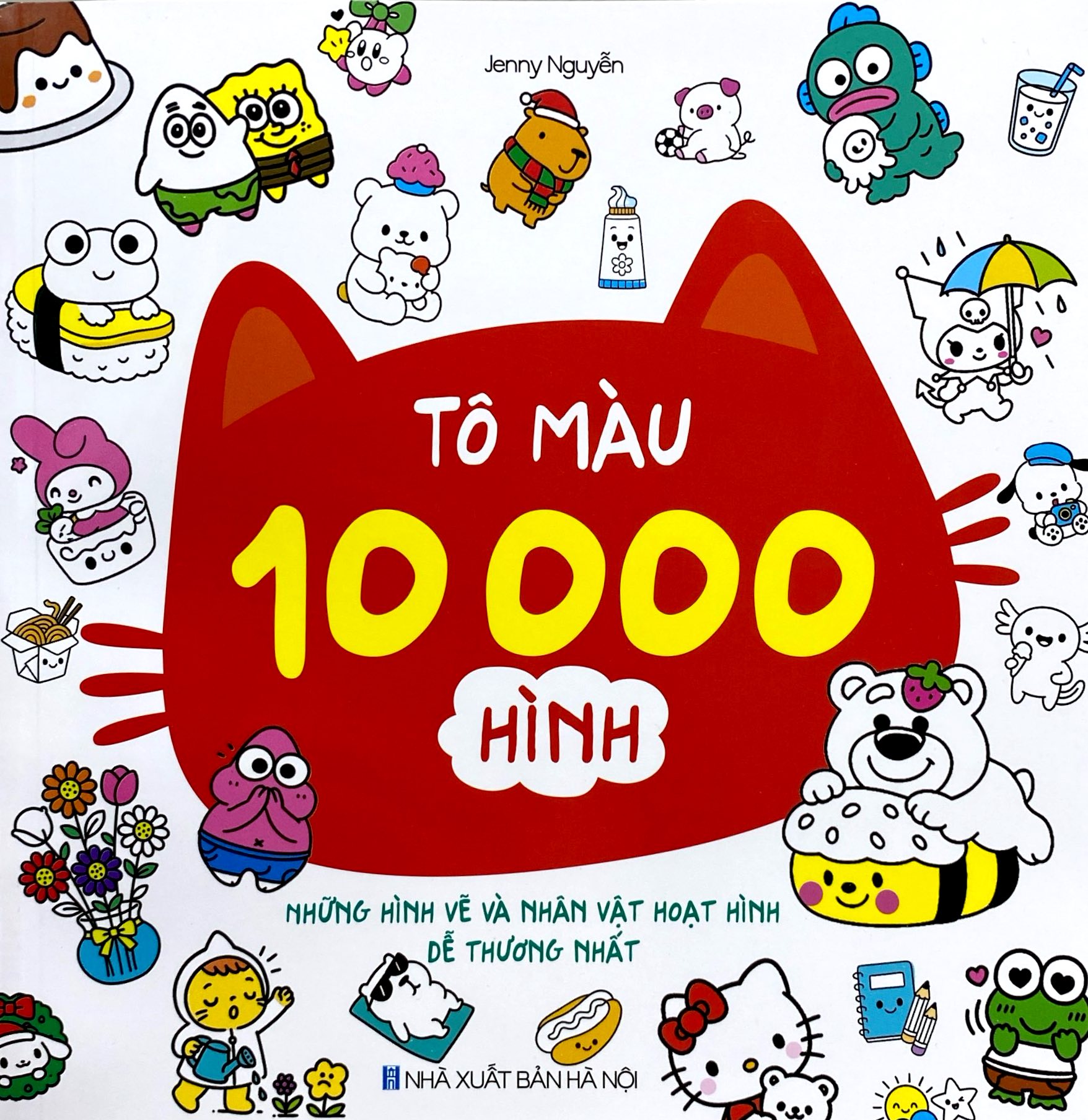 Tô Màu 10.000 Hình - Những Hình Vẽ Và Nhân Vật Dễ Thương Nhất - Ảnh 2