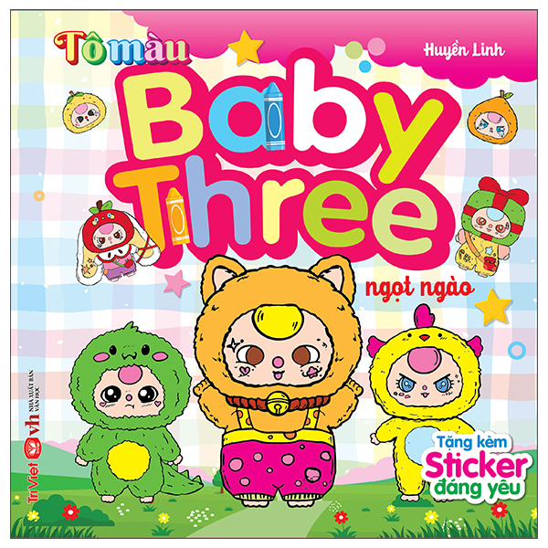 Tô Màu Baby Three - Ngọt Ngào (Tái Bản 2026) - Ảnh 4