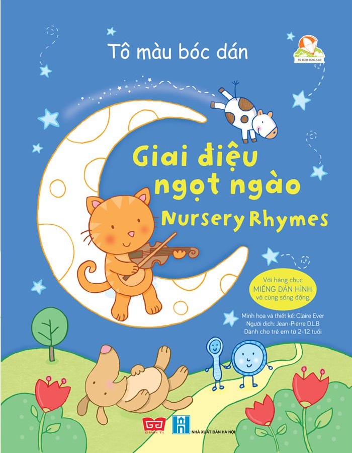 tô màu bóc dán - giai điệu ngọt ngào - nursery rhymes