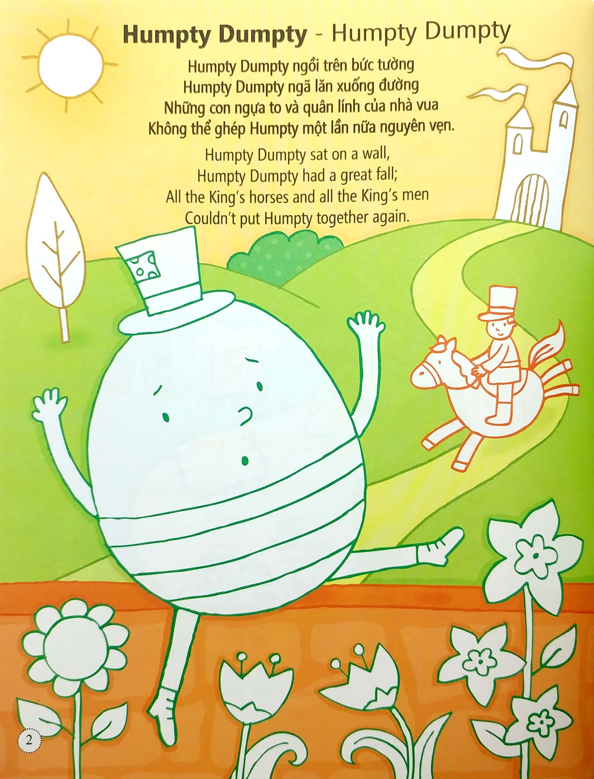 tô màu bóc dán - giai điệu ngọt ngào - nursery rhymes - Ảnh 3