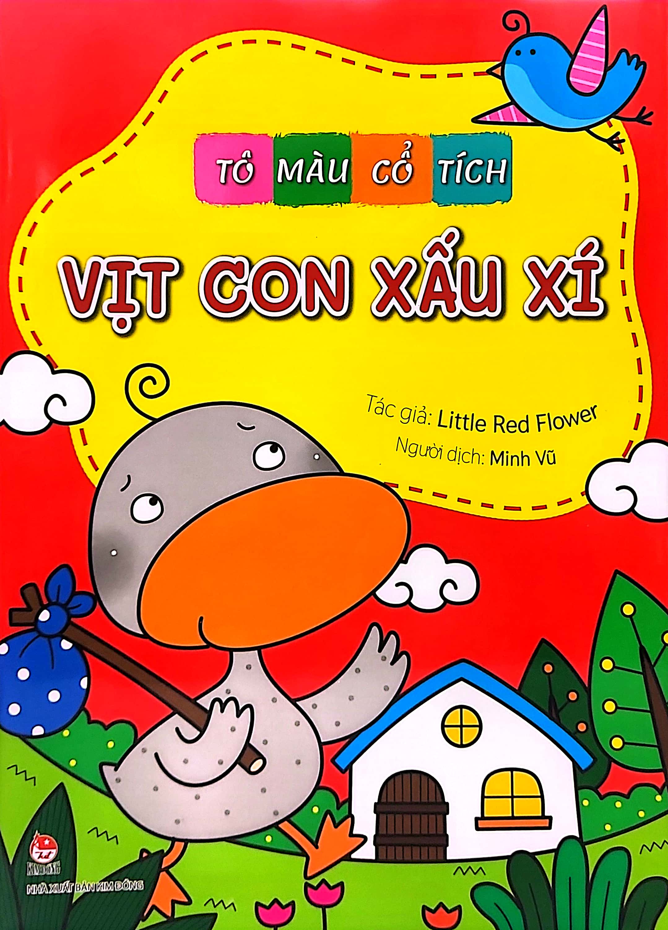 tô màu cổ tích - vịt con xấu xí - Ảnh 2