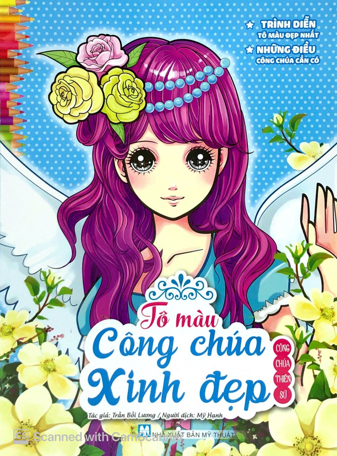 tô màu công chúa xinh đẹp - công chúa thiên sứ - Ảnh 2