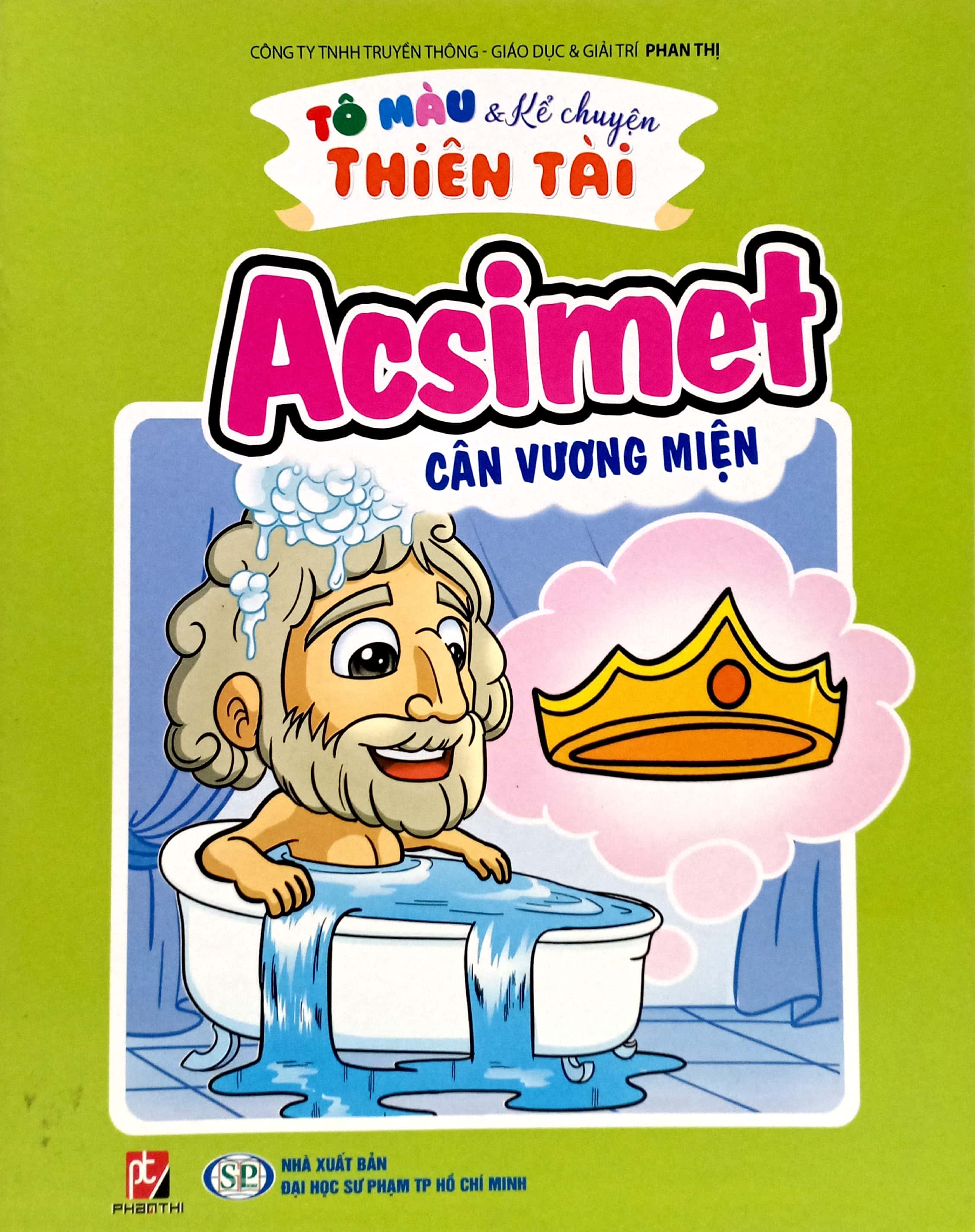 tô màu kể chuyện thiên tài - acsimet cân vương niệm