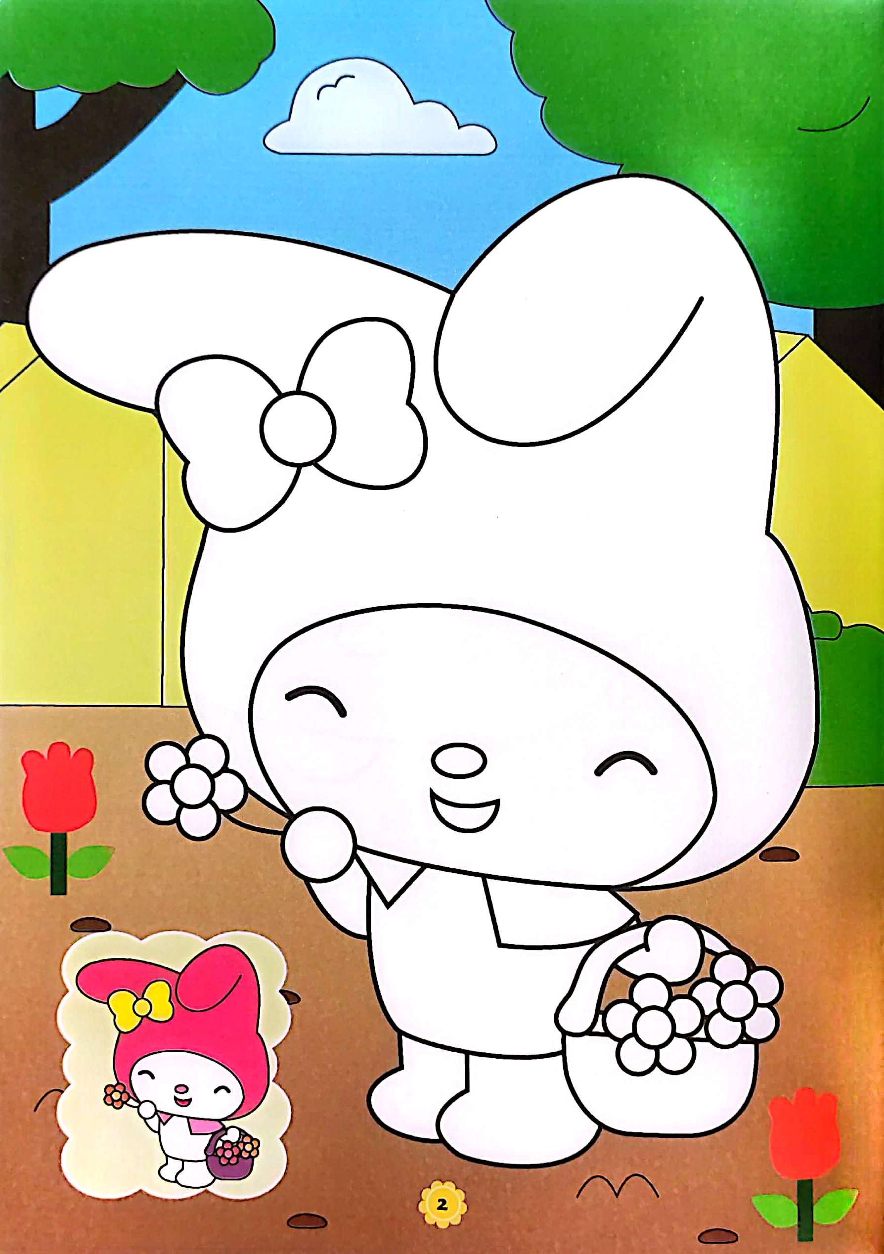 tô màu kuromi và những người bạn 4 - Ảnh 4