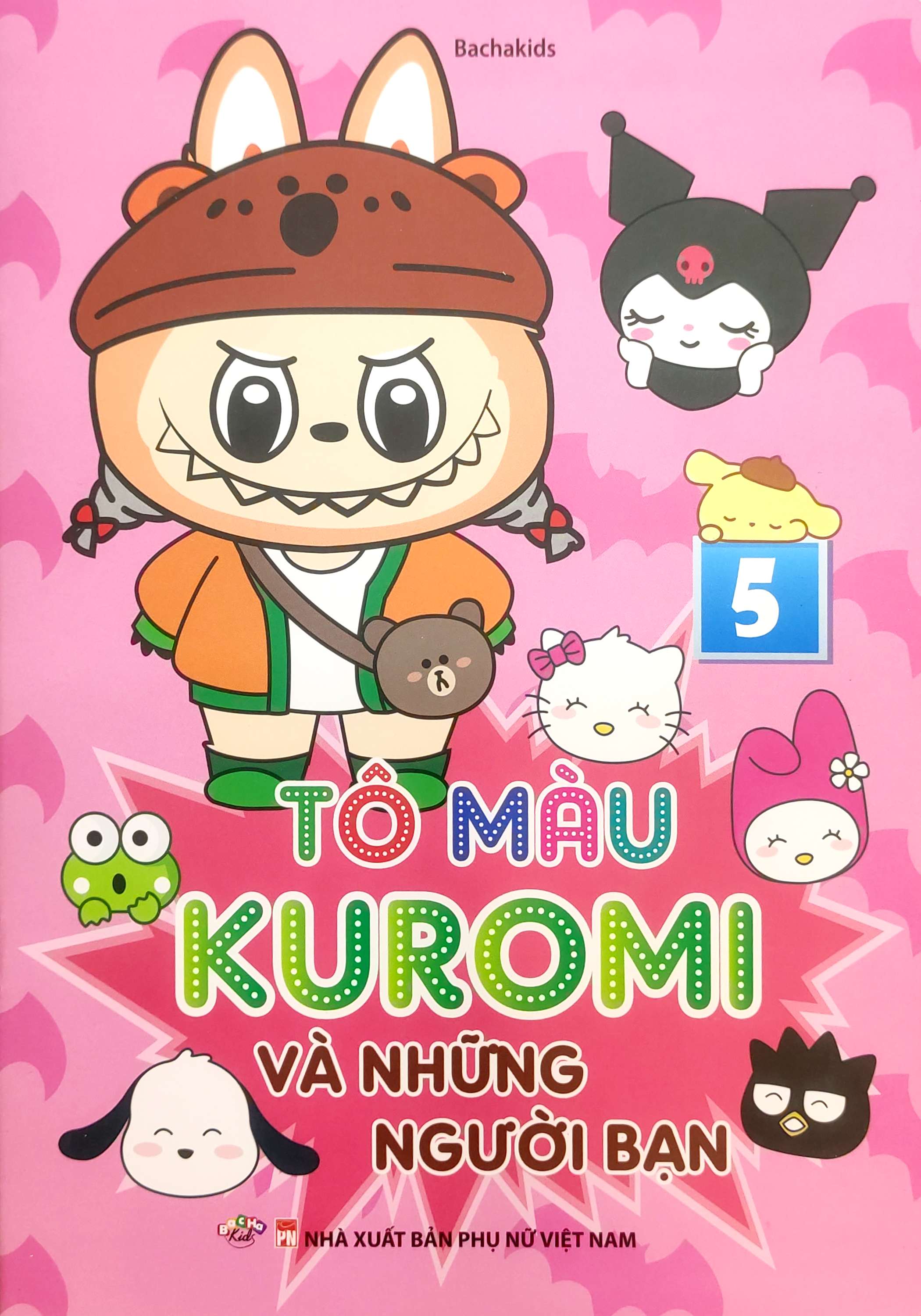 tô màu kuromi và những người bạn 5 - Ảnh 2